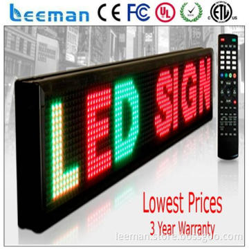 programmable led moving message sign board 5050 SMD LED led green cross